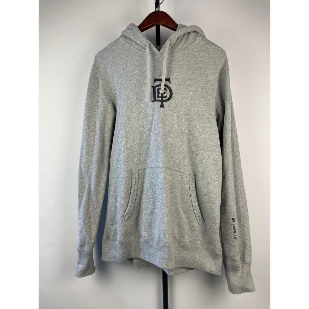 Reigning Champ x TDE Top Dawg Entertainment Hoodie Grey Cotton Men Medium Canada